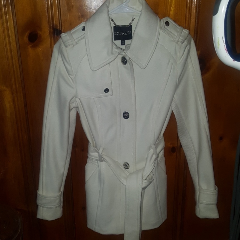 Express peacoat
